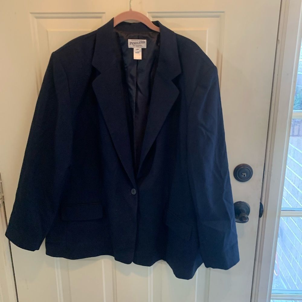 Pendleton Blue Blazer - image 2